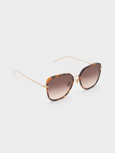 Lisbeth Tortoiseshell Butterfly Sunglasses, T. Shell, hi-res
