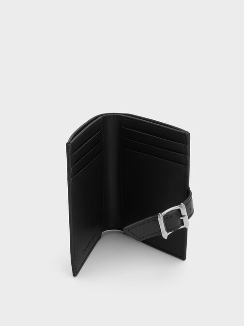 Bryna Belted Wallet, Noir, hi-res