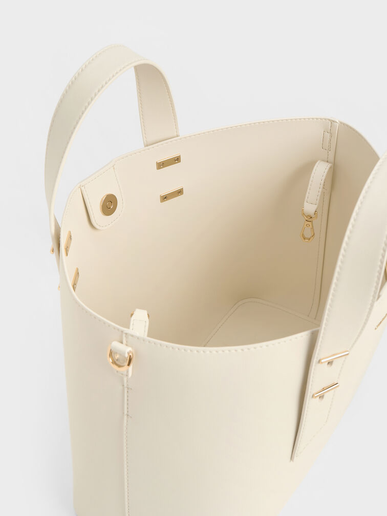 Shania Tote Bag, Cream, hi-res