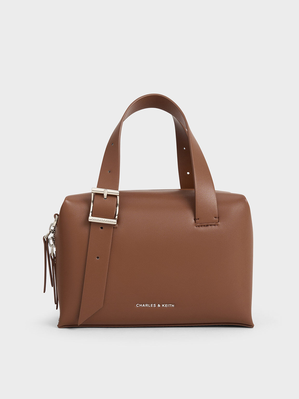 CHARLES&KEITH★Marceline Bowling Bag ボーリングバック/送料込 Noir Marceline Bowling Bag - CHARLES & KEITH ID