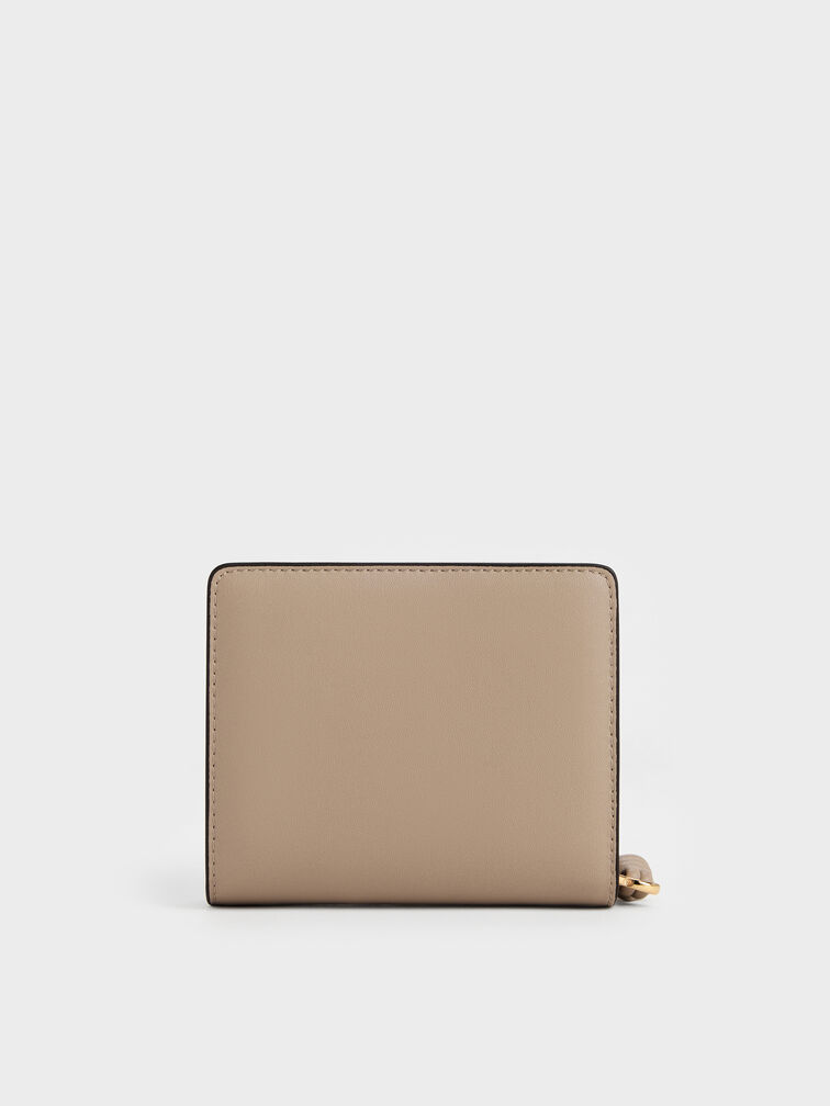 Everleigh Zip-Around Small Wallet, Taupe, hi-res