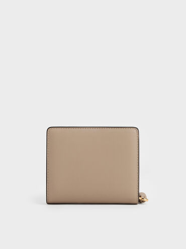 Everleigh Zip-Around Small Wallet, Taupe, hi-res