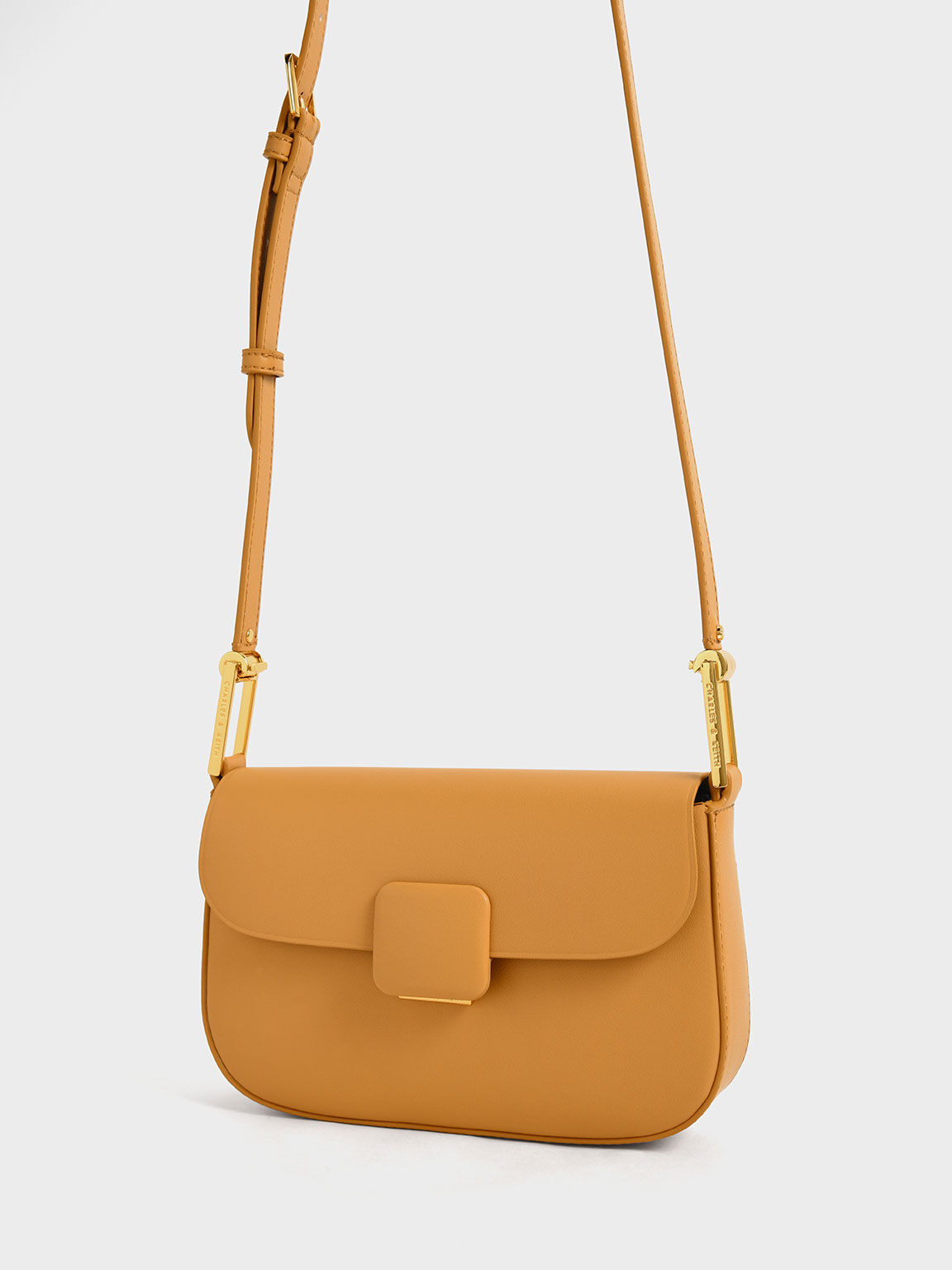 Orange shoulder bag sales