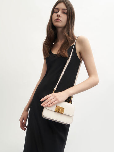 Raleigh Top Handle Bag, Ivory, hi-res