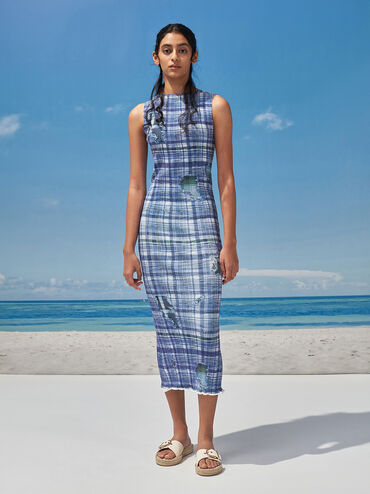 Buckled Espadrille Sandals, Cream, hi-res