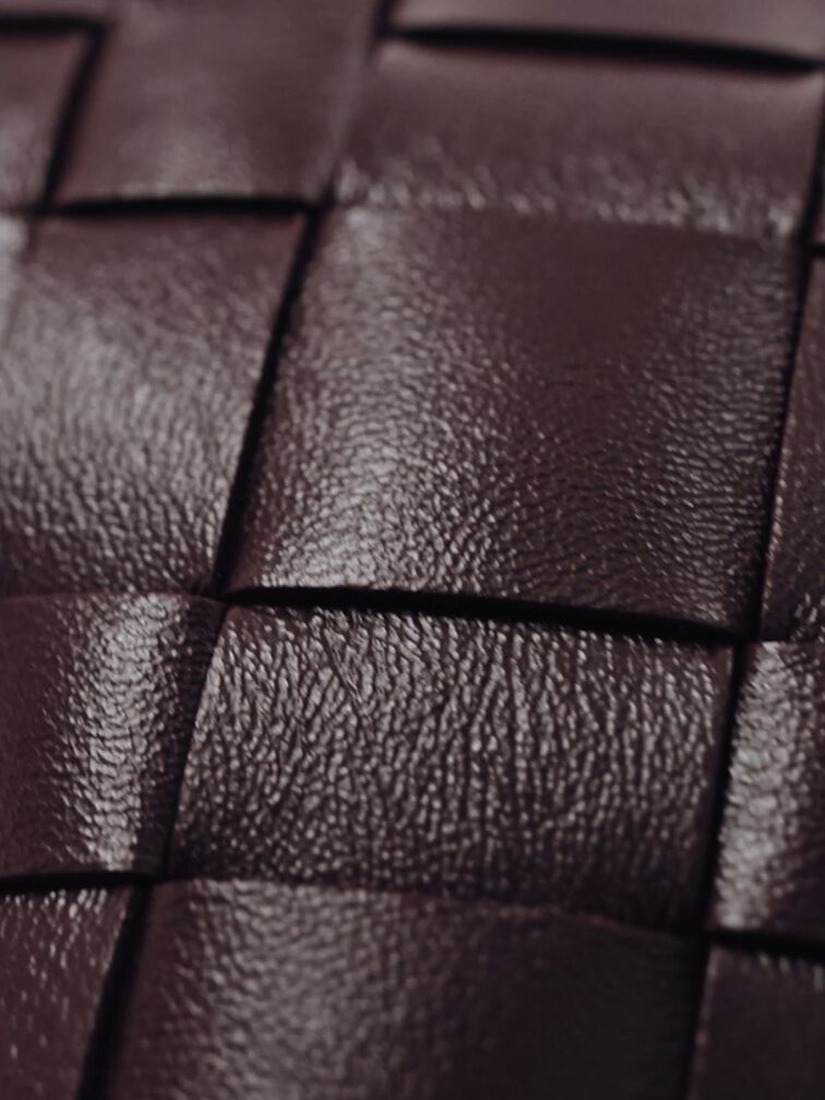 Ivette Woven Shoulder Bag, Wineberry Red, hi-res