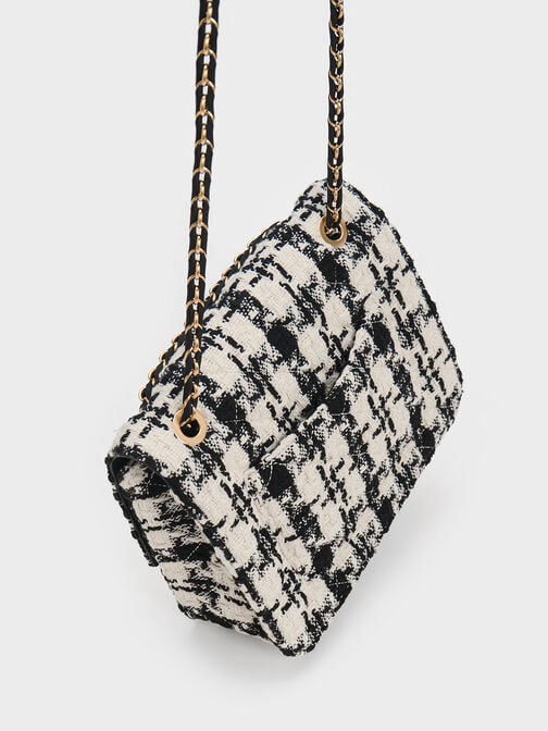 Cressida Tweed Chain Strap Bag, Multi, hi-res