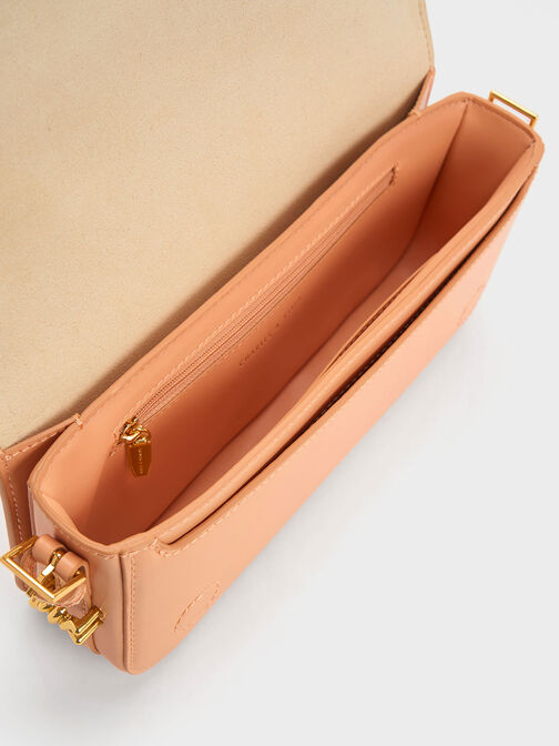Henrietta Shoulder Bag, Orange, hi-res
