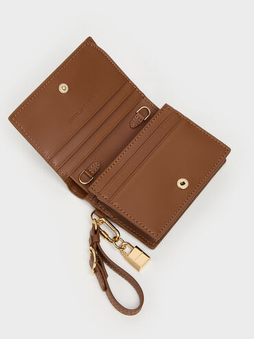 Scottie Small Wallet, Chocolate, hi-res