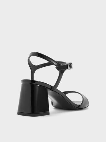Betty Patent Block-Heel Sandals, Black Patent, hi-res