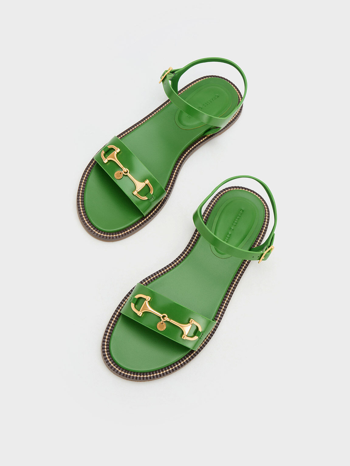 Gucci 2025 green sandals