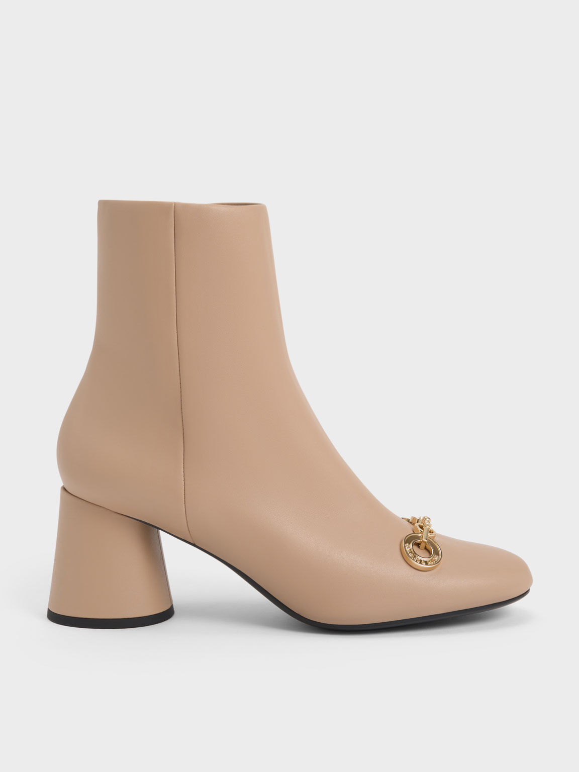 Nude ankle boots sale