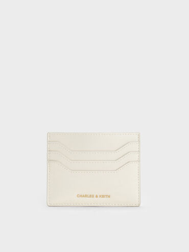 Carli Multi-Slot Card Holder, Cream, hi-res