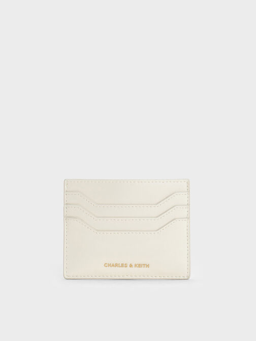 Carli Multi-Slot Card Holder, Cream, hi-res