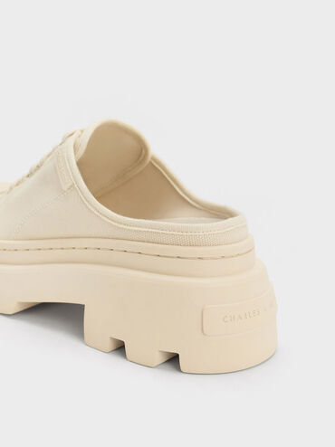 Indra Canvas Slip-On Sneakers, Chalk, hi-res