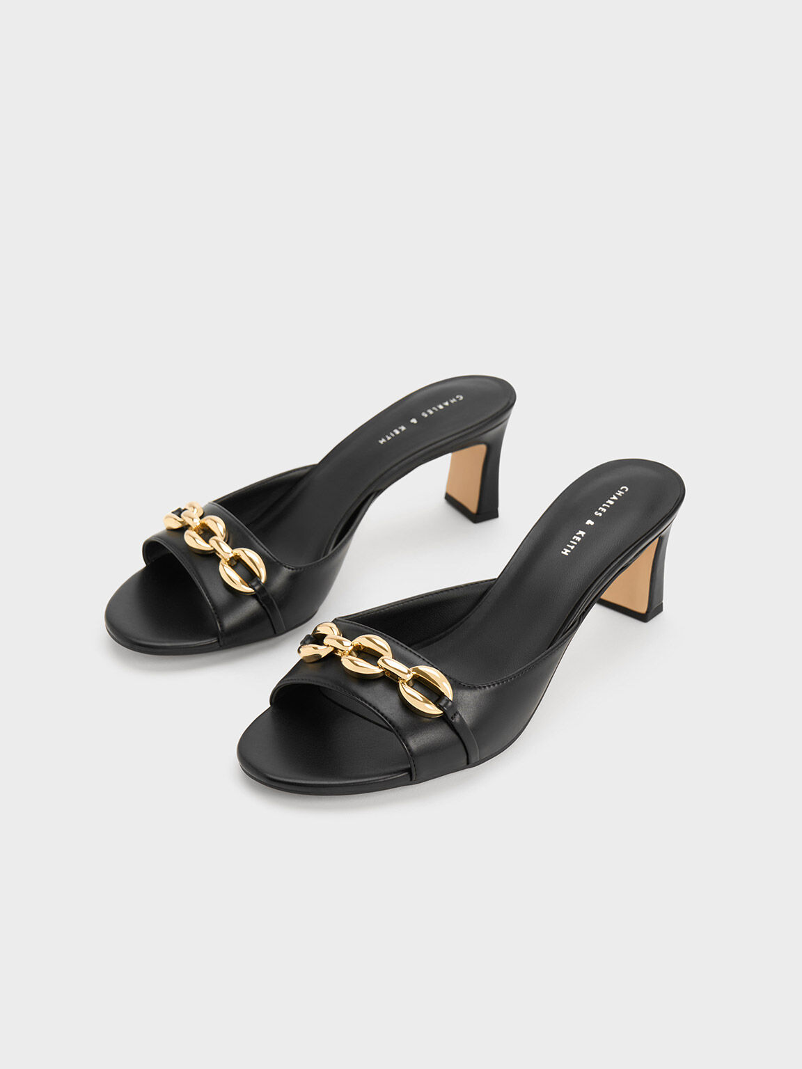 Gucci block heel mules 2025
