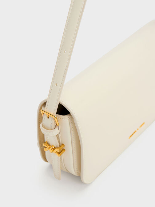 Henrietta Shoulder Bag, Cream, hi-res