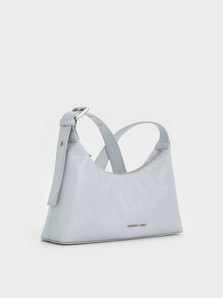 Atwood Chain-Embellished Shoulder Bag, Sea Salt Blue, hi-res