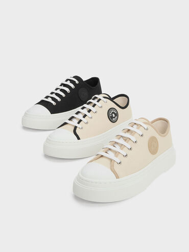 Kay Canvas Low-Top Sneakers, Multi, hi-res