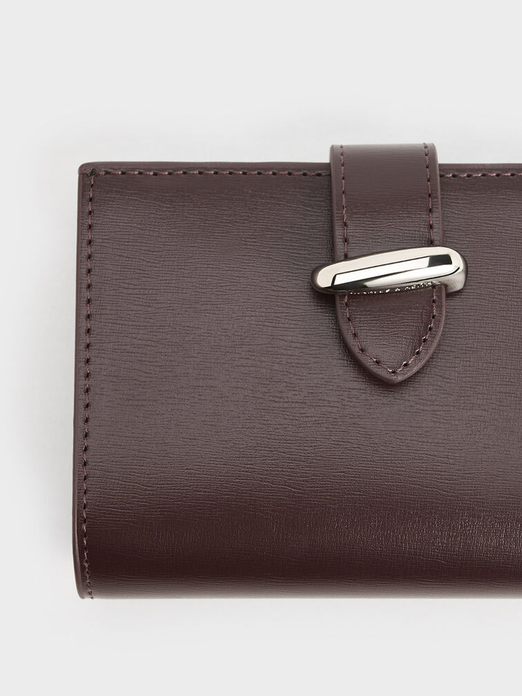 Lumen Belted Wallet, Plum, hi-res