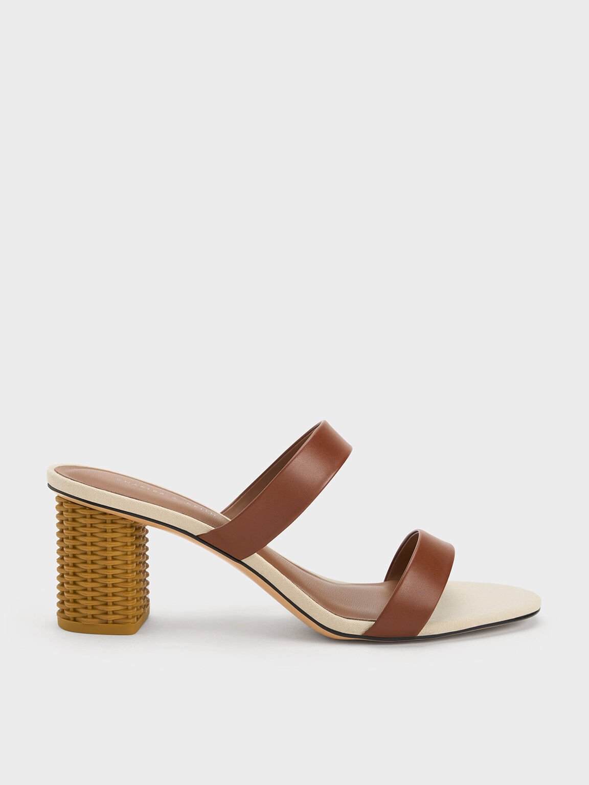 Cognac high heel hotsell sandals