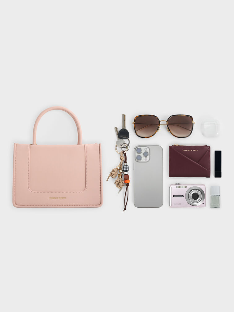Mini Daylla Tote Bag, Light Pink, hi-res