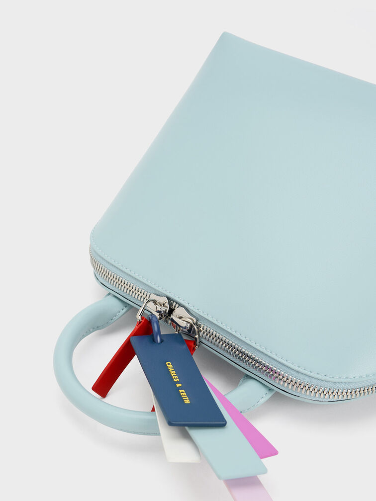 Cockade Bowling Bag, Blue, hi-res