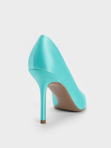 Emmy Stiletto Heel Pumps, Blue, hi-res