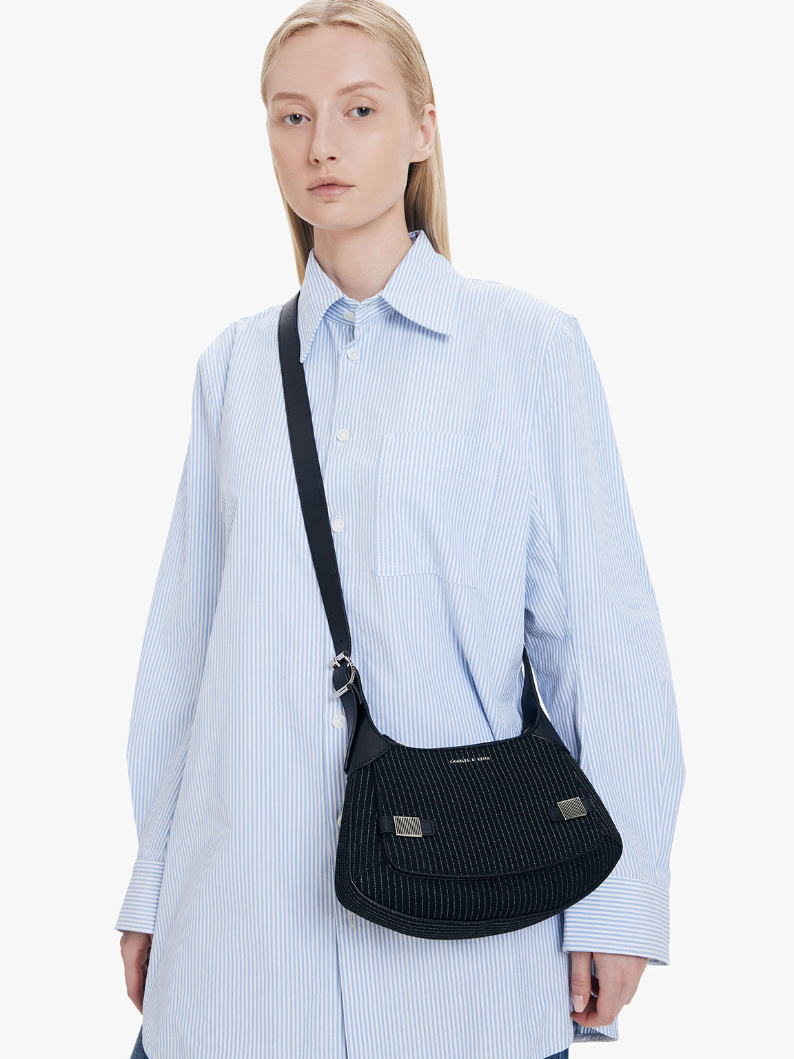 Striped shoulder bag new arrivals