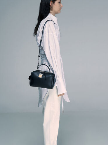 Austen Top Handle Bag, Noir, hi-res