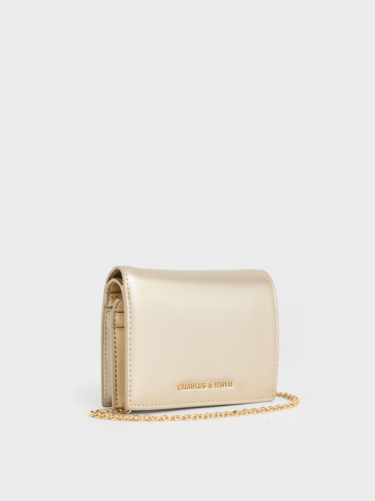 Cassia Card Holder, Champagne, hi-res