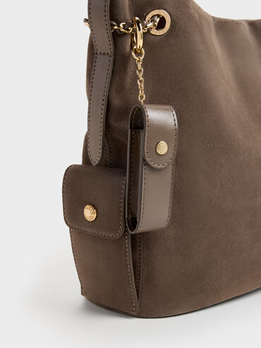 XL Lottie Side-Pocket Tote Bag, Stone Grey, hi-res