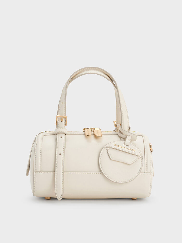 Enola Bowling Bag, Cream, hi-res