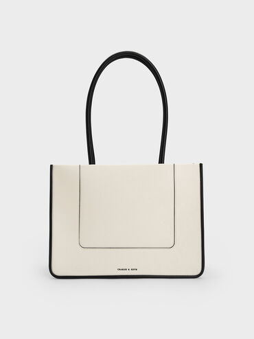 Daylla Tote Bag, Cream, hi-res