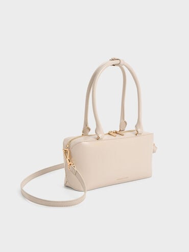 Wisteria Elongated Top Handle Bag, Oat, hi-res