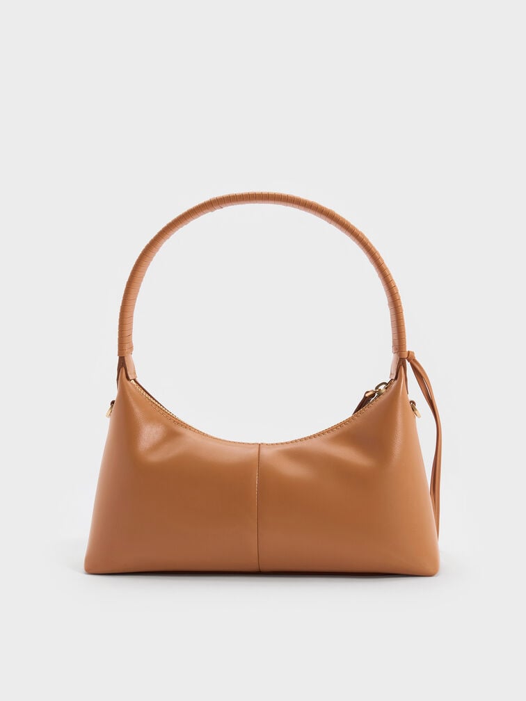 Simone Shoulder Bag, Russet Brown, hi-res