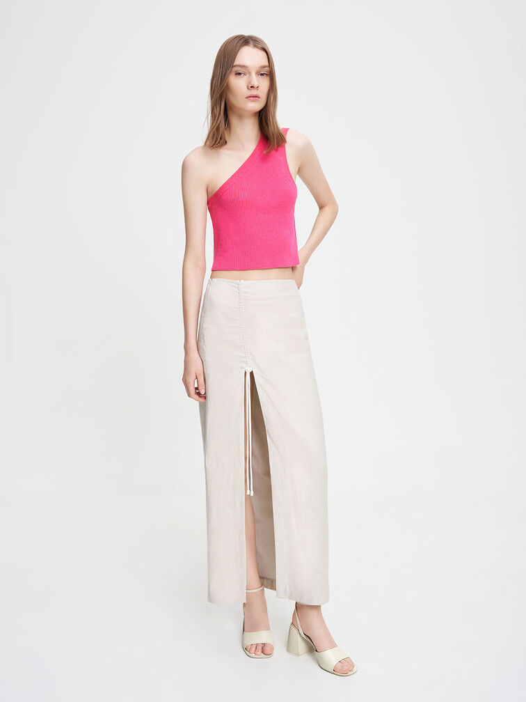 Chunky Block Heel Sandals, Chalk, hi-res