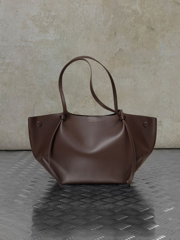 XL Calla Tote Bag, Espresso Brown, hi-res