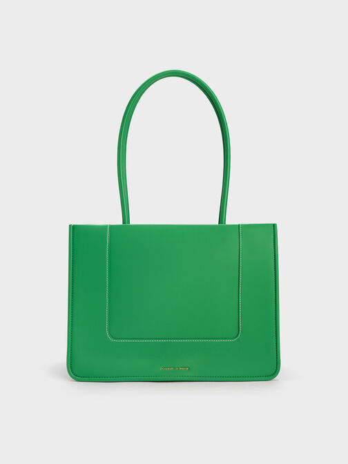 Daylla Tote Bag, Green, hi-res