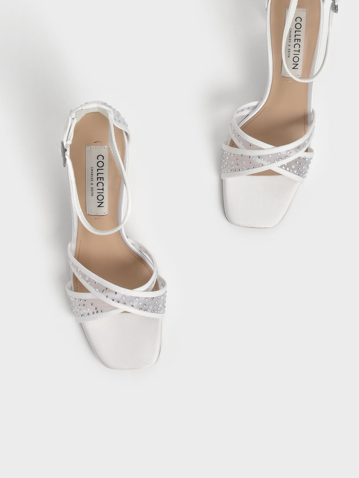 Embellished sales sandals wedding