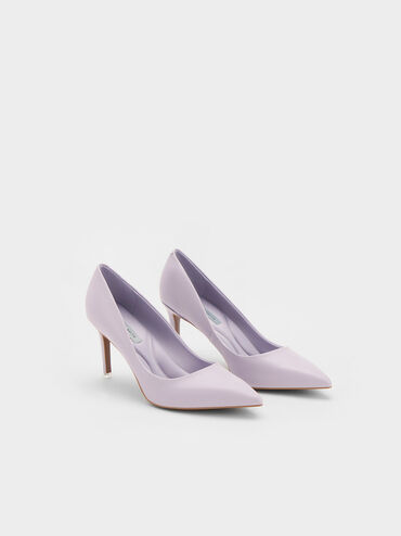 Emmy Pointed-Toe Pumps, Lilac, hi-res