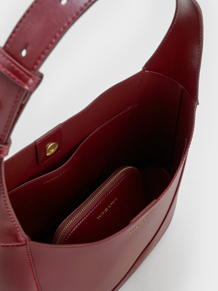 Sigrid Hobo Bag, Mulberry Plum, hi-res