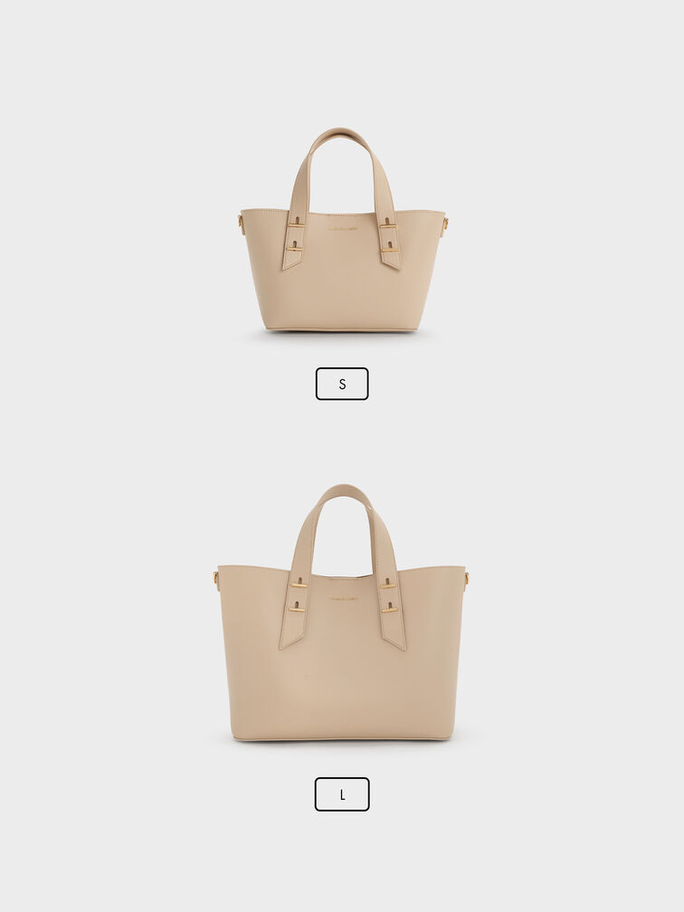 Shania Tote Bag, Dusted Oat, hi-res