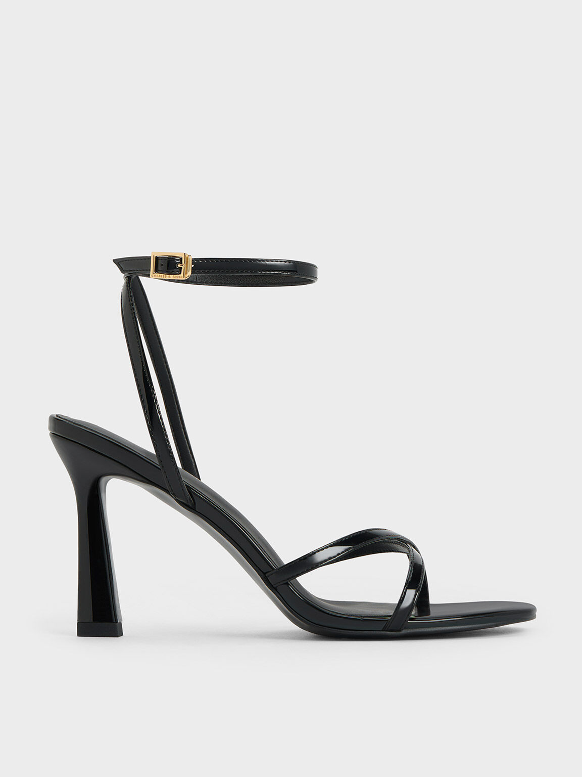 Buy online Black Synthetic Back Strap Sandals from heels for Women by Marc  Loire for ₹939 at 53% off | 2024 Limeroad.com