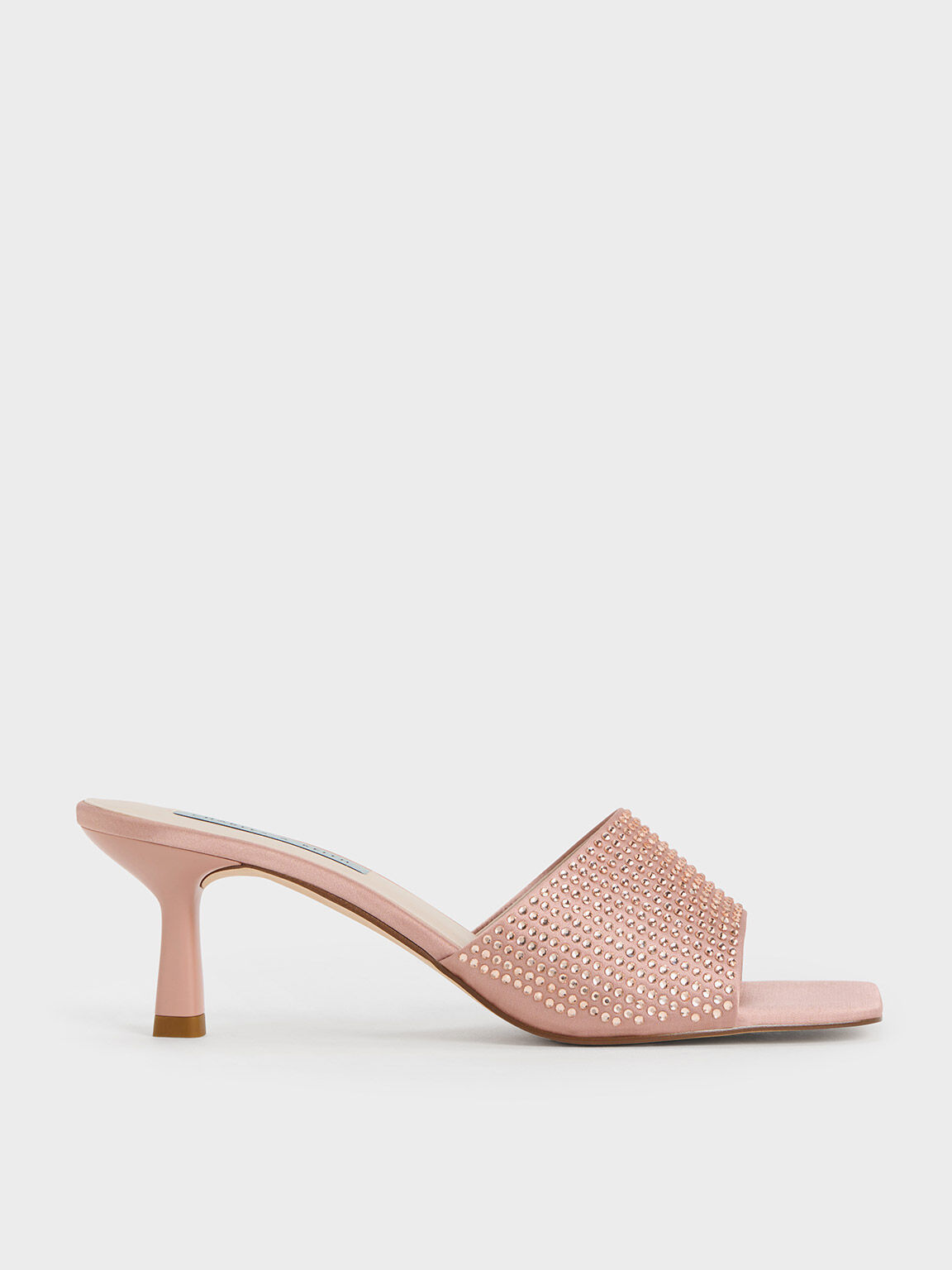 Heeled mules open 2025 toe