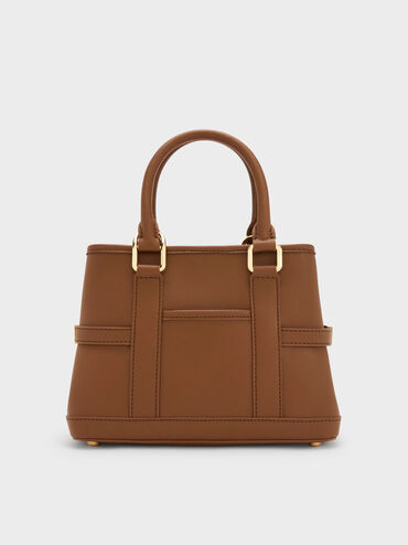 Mini Scottie Tote Bag, Chocolate, hi-res