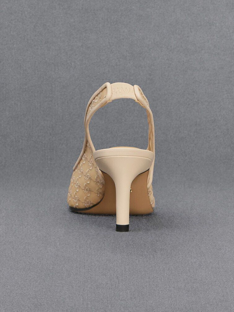 Open toe discount slingback shoes