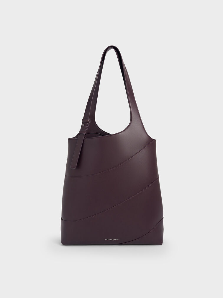 Trin Tote Bag, Plum, hi-res