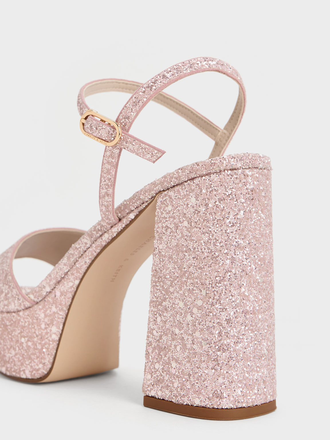 Sparkle online platform sandals