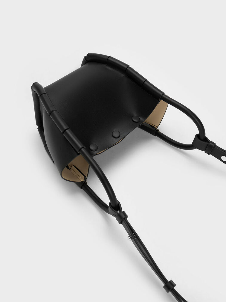 Machina Bucket Bag, Black, hi-res